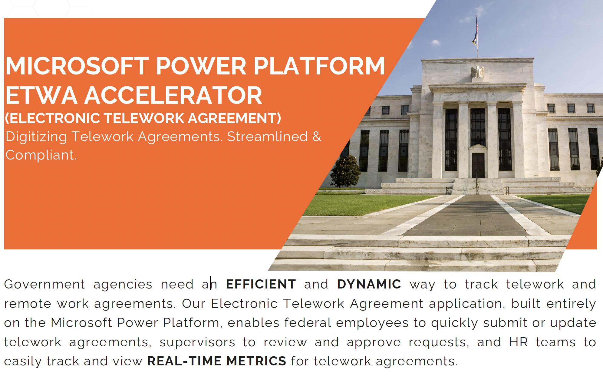 eTWA accelerator preview