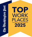 The Washington Post Top Workplaces 2025 Logo